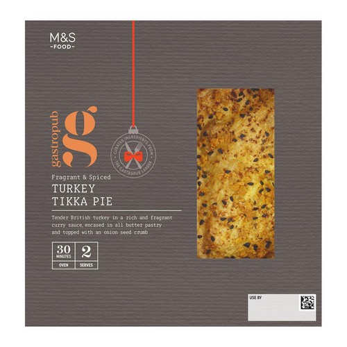 M&S Turkey Tikka Pie