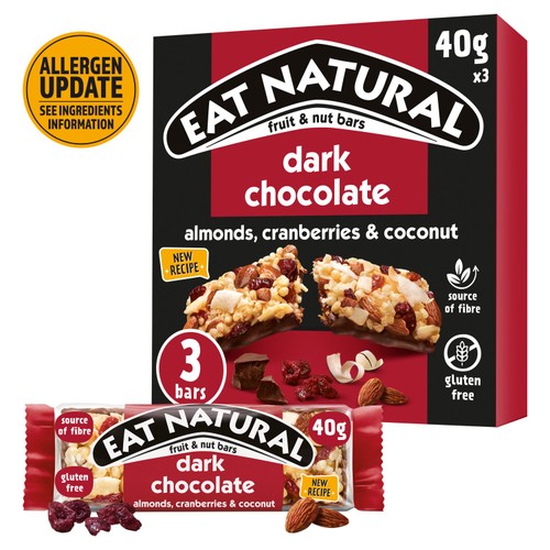 Eat Natural Cranberry, Almond & Dark Chocolate Bars