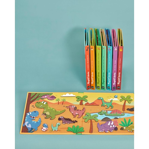 Janod Magneti'stories Dinosaurs
