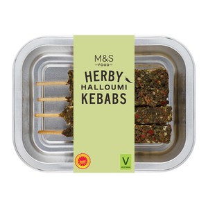 M&S Grill 4 Halloumi Kebabs