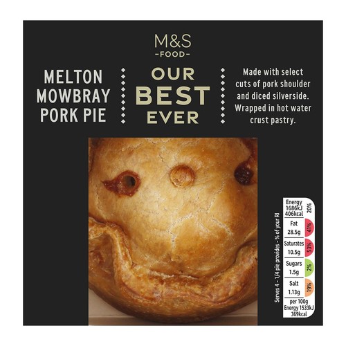 M&S Our Best Ever Pork Pie