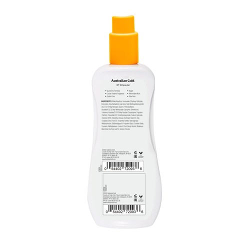 Australian Gold SPF 30 Sunscreen Clear Spray