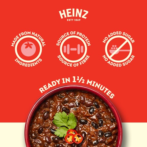 Heinz Chilli Black Beans Mexican-Style