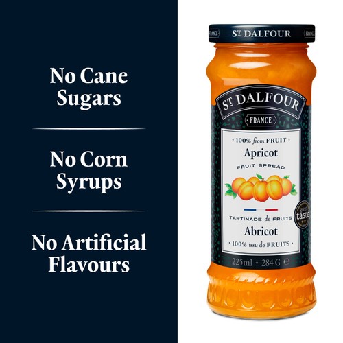 St Dalfour Thick Apricot Fruit Spread