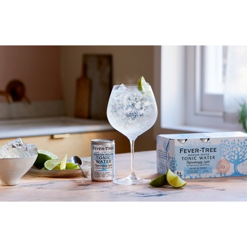 Fever-Tree Light Indian Tonic Water Cans