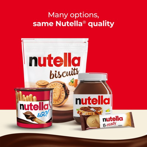 Nutella Chocolate & Hazelnut Biscuit Tube