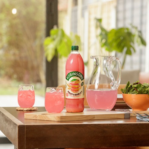 Robinsons Fruit & Barley Pink Grapefruit Squash