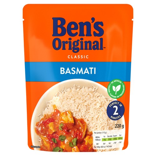 Ben's Original Basmati Microwave Rice