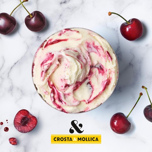 Crosta & Mollica Amarena Cherry & Mascarpone Gelato