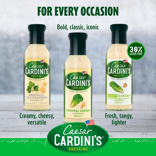 Cardini's Original Caesar Salad Dressing