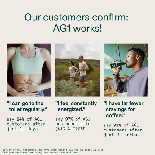 AG1 Supplement 5 serving