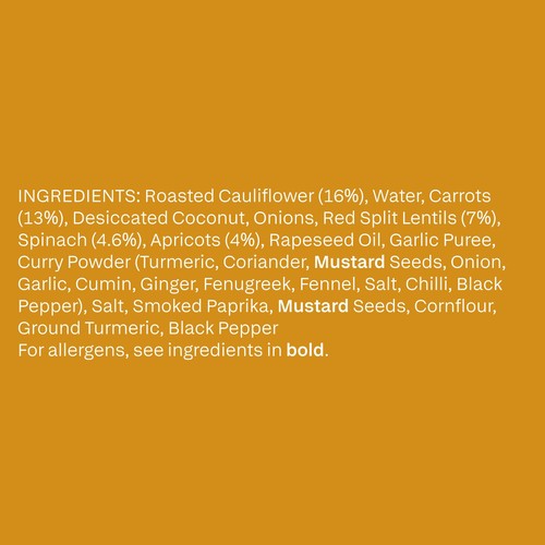all plants Cauliflower & Lentil Dhal