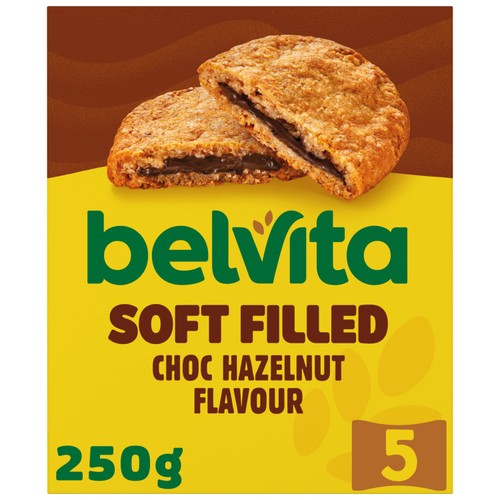Belvita Choco Hazelnut Soft Bakes Breakfast Biscuits
