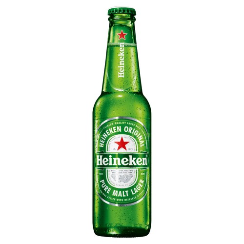 Heineken Lager Beer Bottles