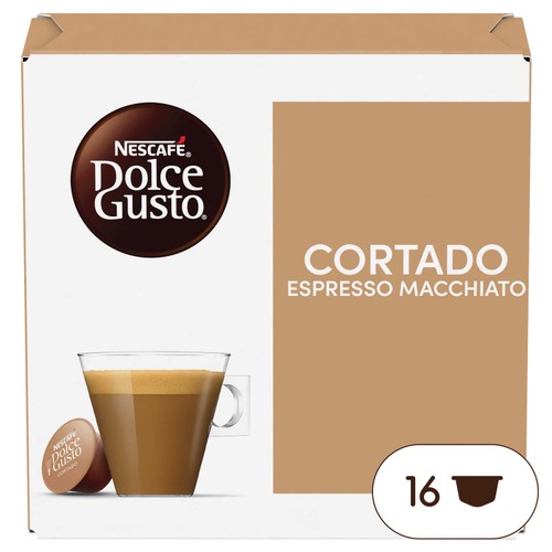 Nescafe Dolce Gusto Cortado Espresso Macchiato Pods