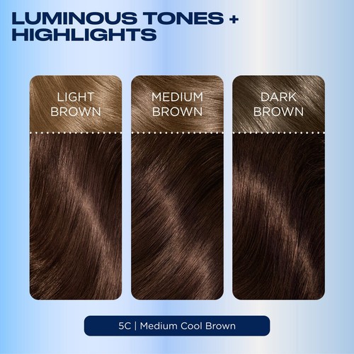Nice n Easy Hair Dye Medium Cool Brown 5C
