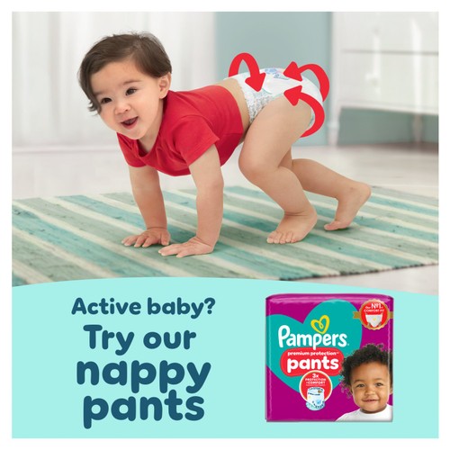 Pampers New Baby Nappies, Size 2 (4-8kg) Essential Pack