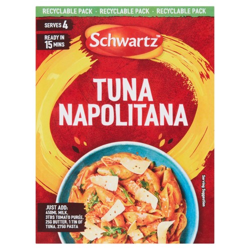 Schwartz Tuna Pasta Napolitana Recipe Mix