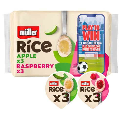 Muller Rice Apple & Raspberry Low Fat Pudding