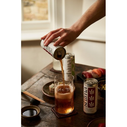 Shima Plum & Hibiscus Sake Spritz