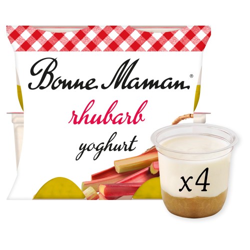 Bonne Maman Rhubarb Yogurt