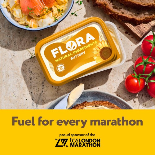 Flora Buttery Spread with Natural Ingredients