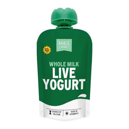 M&S Whole Milk Live Natural Yogurt