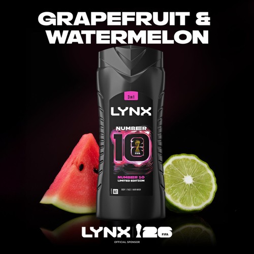 Lynx SG Number 10 FIFA Shower Gel