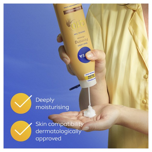 NIVEA Q10 Gradual Tan Firming Body Moisturiser Fair To Medium Skin