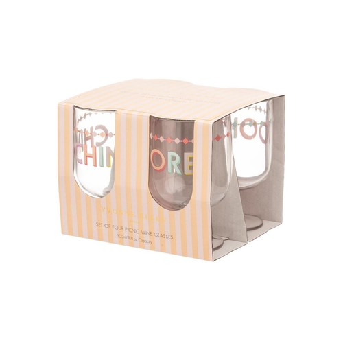Yvonne Ellen Picnic Wine Glasses