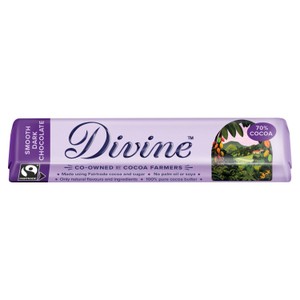Divine 70% Dark Chocolate Bar