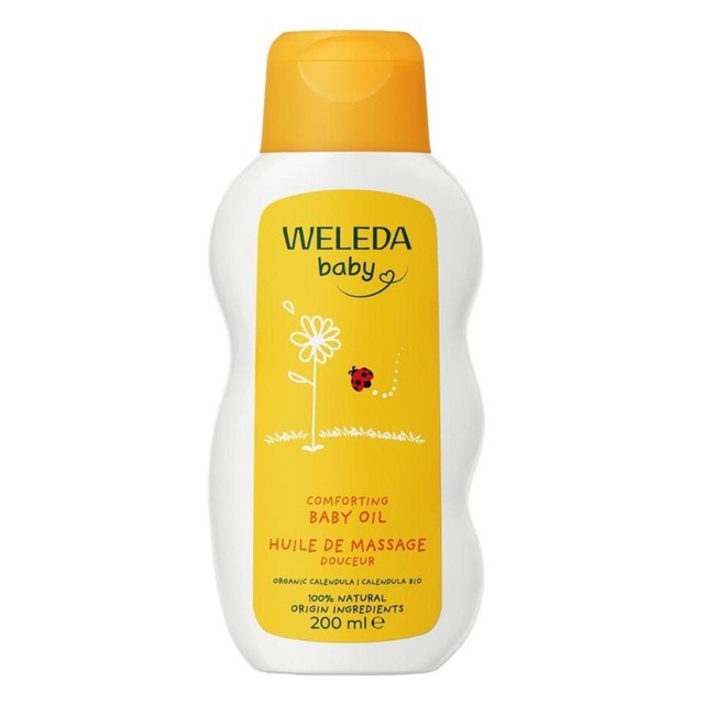 Weleda Baby Oil with Calendula Baby Body Oil 200ml