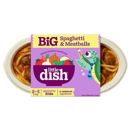 Big Dish Spaghetti & Meatballs from Little Dish