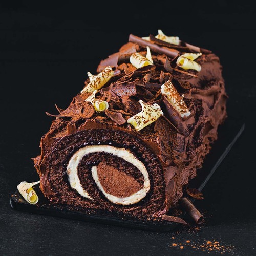 M&S Our Best Ever Yule Log Ocado