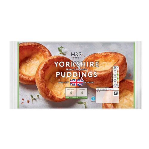 M&S 4 Yorkshire Puddings