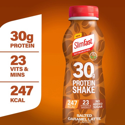 Slimfast Salted Caramel Protein Shake Multipack