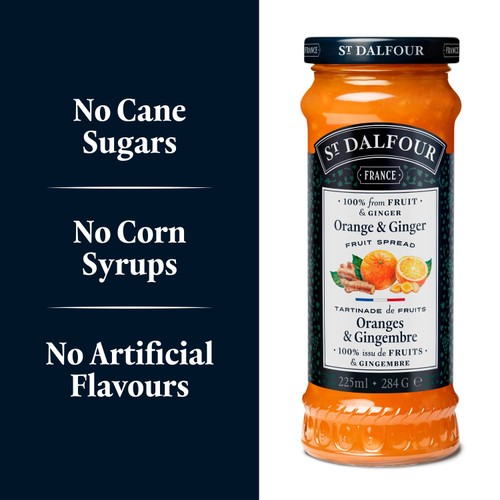 St Dalfour Orange & Ginger Fruit Spread