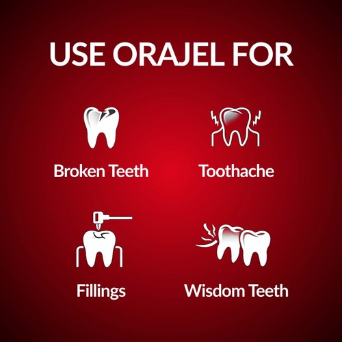 Orajel Rapid Toothache Relief Gel