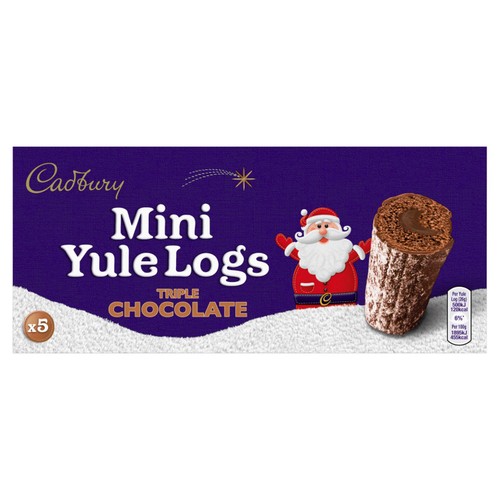 Cadbury Christmas Mini Chocolate Yule Logs