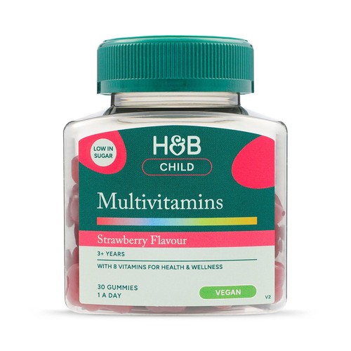 Holland & Barrett Child Multivitamin Gummies Strawberry