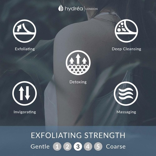 Hydrea London Copper Glow Exfoliating Spa Mitt  
