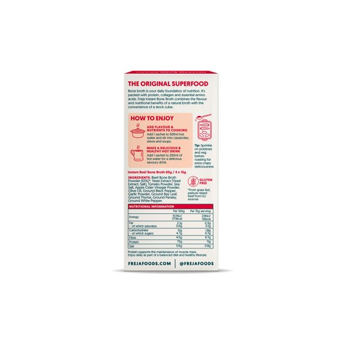 Freja Classic Beef Instant Bone Broth