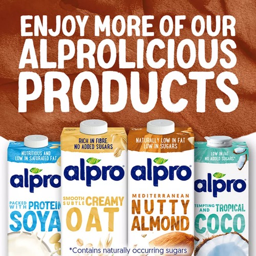 Alpro Chocolate Soya Long Life Dairy Free Drink