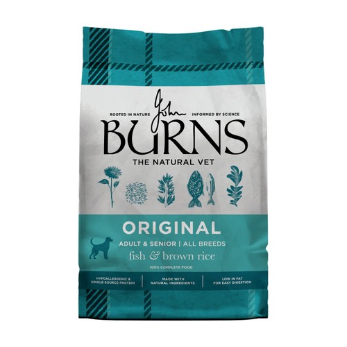 Burns Original Adult/Senior Fish & Brown Rice Dry Dog Food