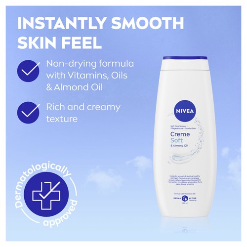 NIVEA Shower Creme Gel Rich Moisture Soft