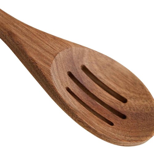 M&S Wooden Slotted Spoon 