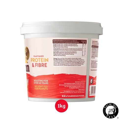 Meridian Crunchy Peanut Butter 100%