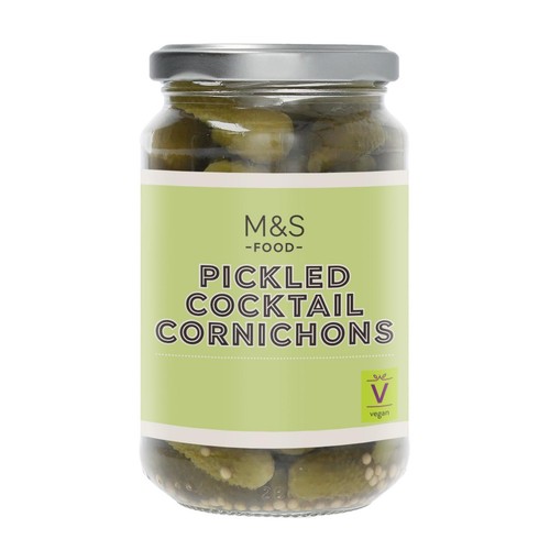 M&S Cocktail Cornichons Pickled in Vinegar