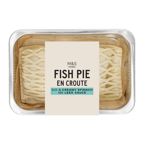 M&S Fish Pie En Croute