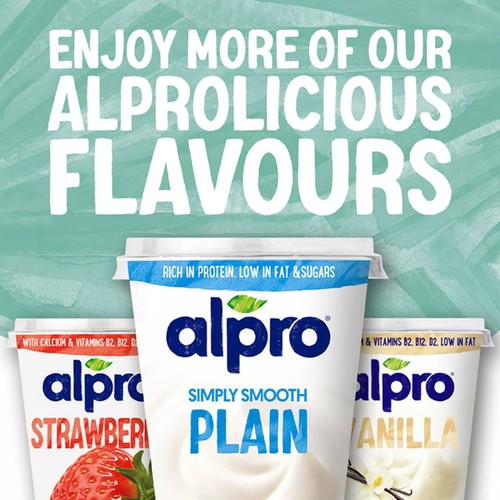 Alpro Plain Coconut Dairy Free Soya Yoghurt Alternative